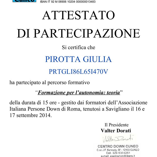 Ingrandire l'immagine: certificate 4