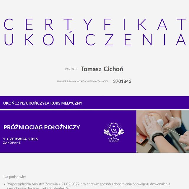 Powiększ obraz: certificate 26