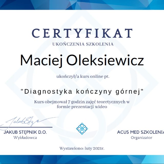 Powiększ obraz: certificate 67