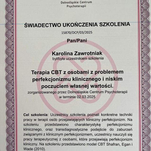 Powiększ obraz: certificate 16