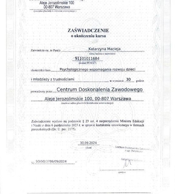 Powiększ obraz: certificate 5