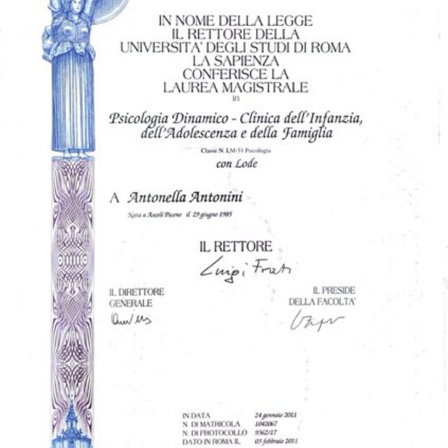 Ingrandire l'immagine: certificate 1