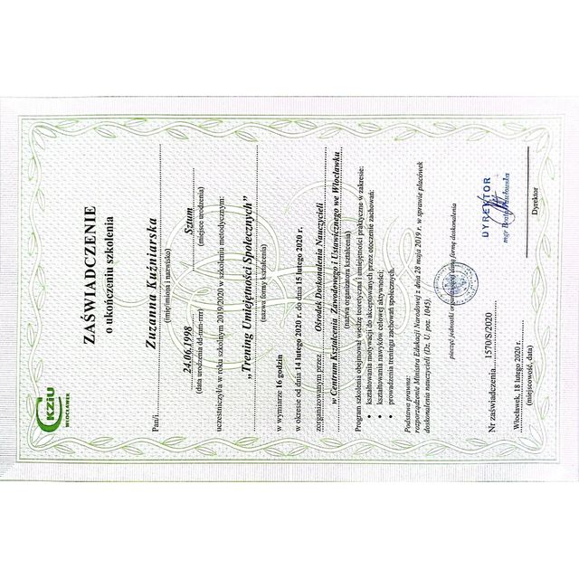 Powiększ obraz: certificate 6