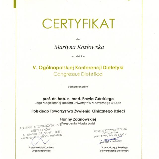 Powiększ obraz: certificate 8