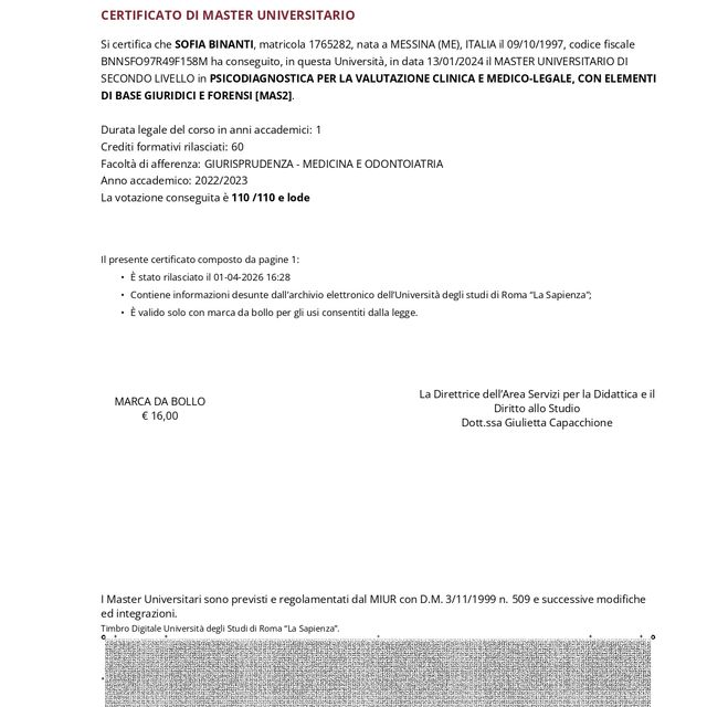 Ingrandire l'immagine: certificate 3