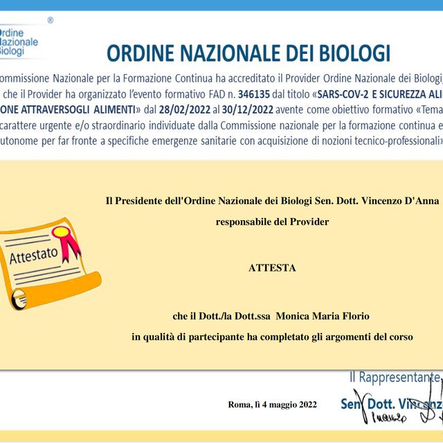Ingrandire l'immagine: certificate 10