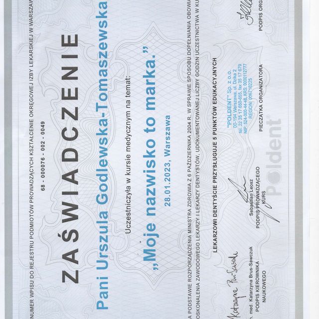 Powiększ obraz: certificate 96