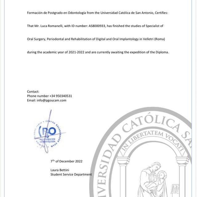 Ingrandire l'immagine: certificate 1