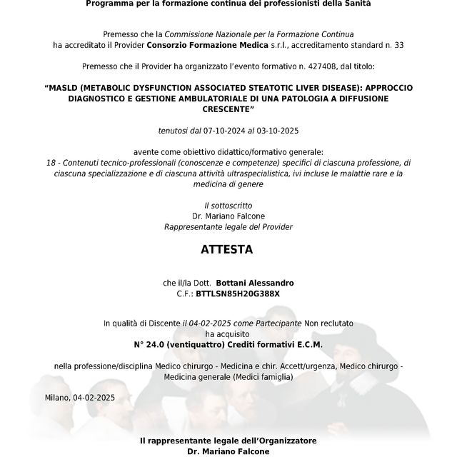 Ingrandire l'immagine: certificate 20