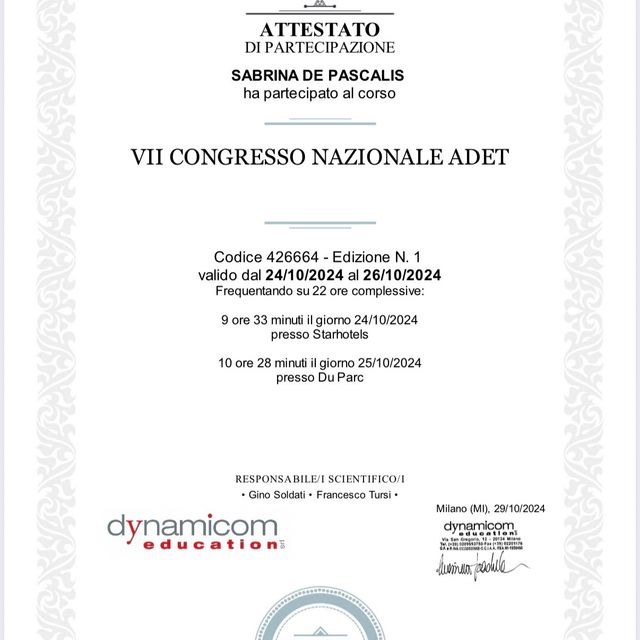 Ingrandire l'immagine: certificate 8