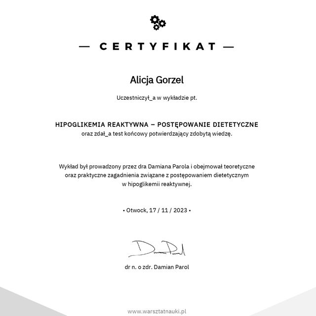 Powiększ obraz: certificate 14
