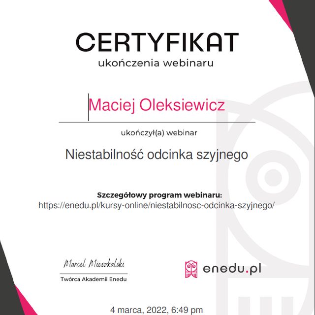 Powiększ obraz: certificate 76
