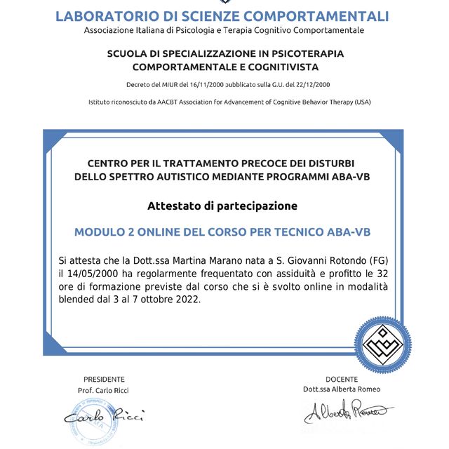Ingrandire l'immagine: certificate 2