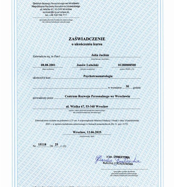 Powiększ obraz: certificate 2