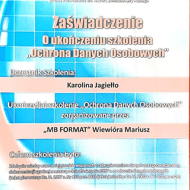 Powiększ obraz: certificate 8