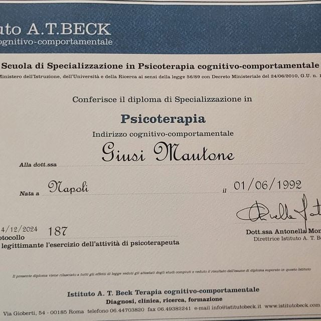Ingrandire l'immagine: certificate 1