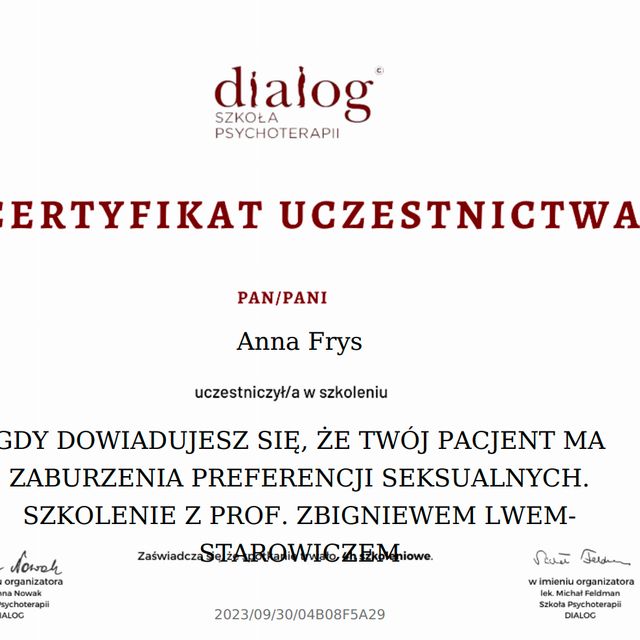 Powiększ obraz: certificate 25