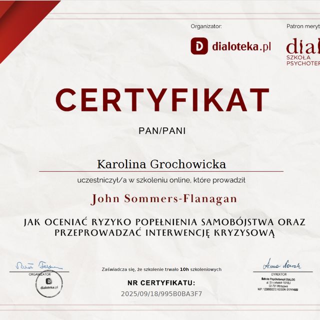 Powiększ obraz: certificate 4
