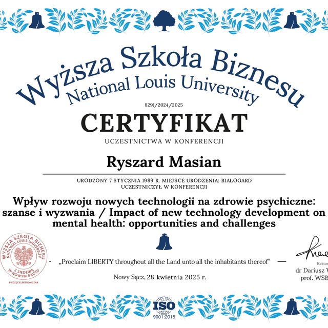 Powiększ obraz: certificate 1