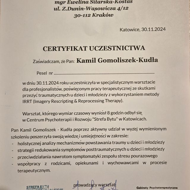 Powiększ obraz: certificate 2