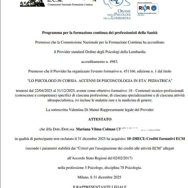 Ingrandire l'immagine: certificate 1