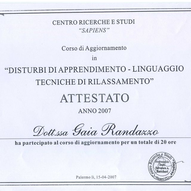 Ingrandire l'immagine: certificate 8