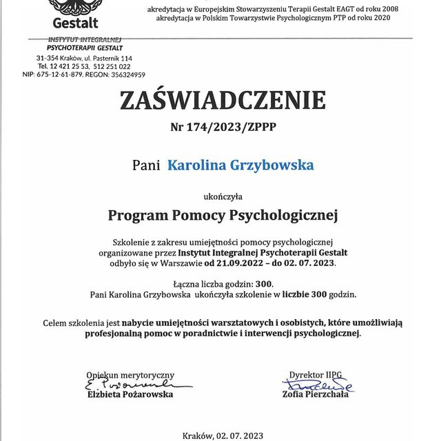 Powiększ obraz: certificate 1