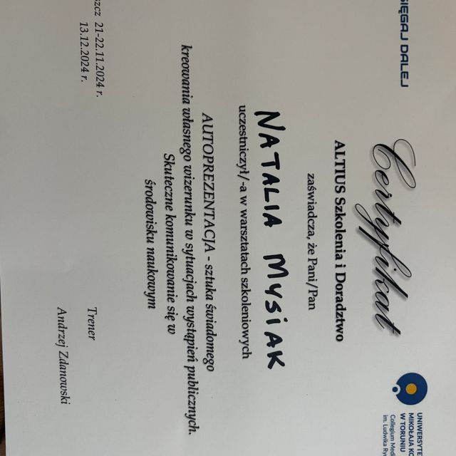 Powiększ obraz: certificate 13