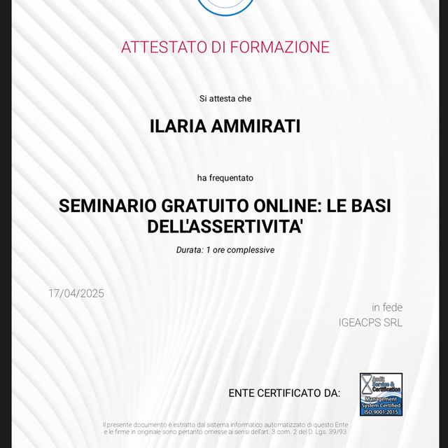 Ingrandire l'immagine: certificate 1