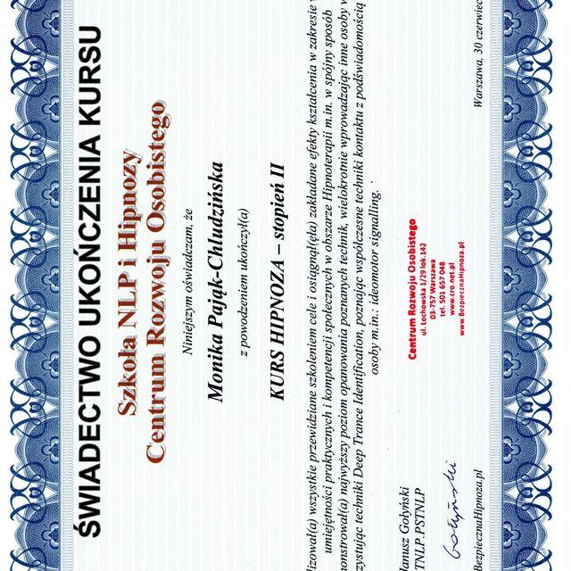 Powiększ obraz: certificate 8
