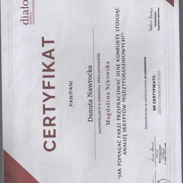Powiększ obraz: certificate 8