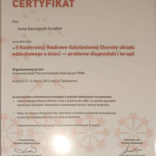 Powiększ obraz: certificate 18
