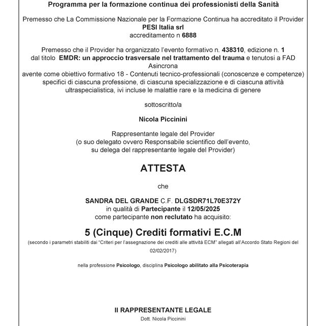 Ingrandire l'immagine: certificate 43