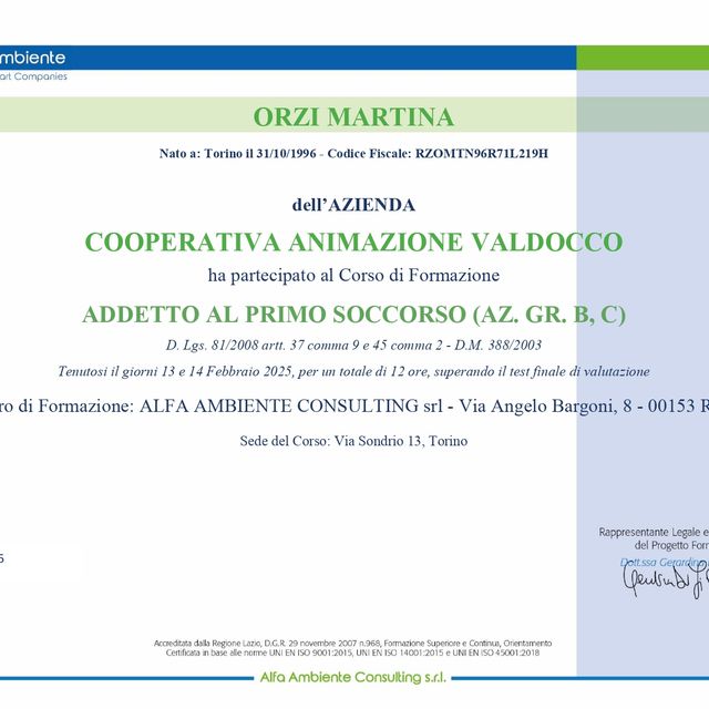 Ingrandire l'immagine: certificate 5