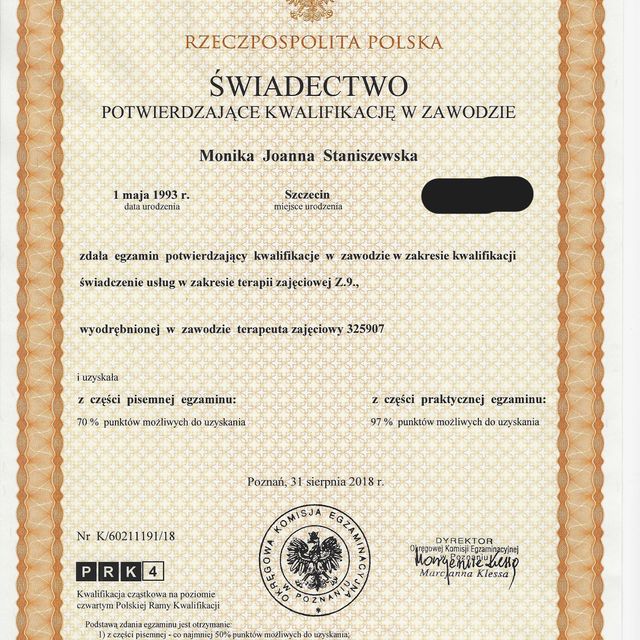 Powiększ obraz: certificate 58