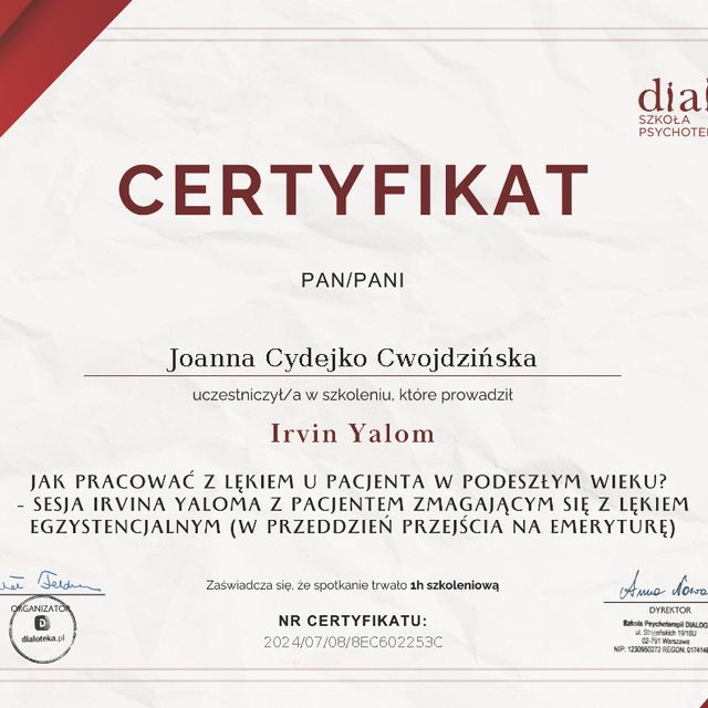 Powiększ obraz: certificate 4