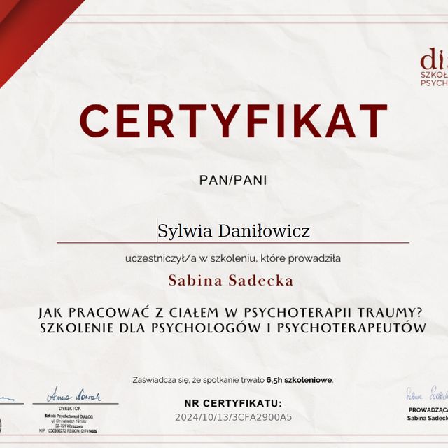 Powiększ obraz: certificate 8