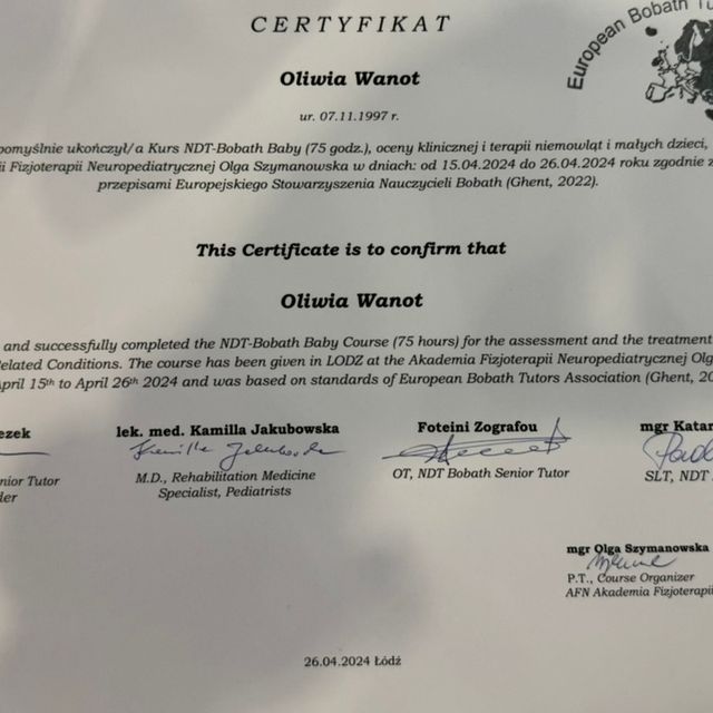 Powiększ obraz: certificate 67