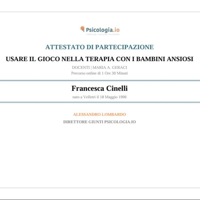 Ingrandire l'immagine: certificate 1