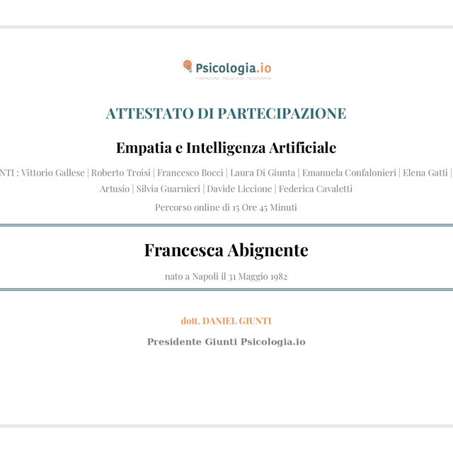 Ingrandire l'immagine: certificate 4