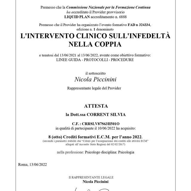 Ingrandire l'immagine: certificate 10