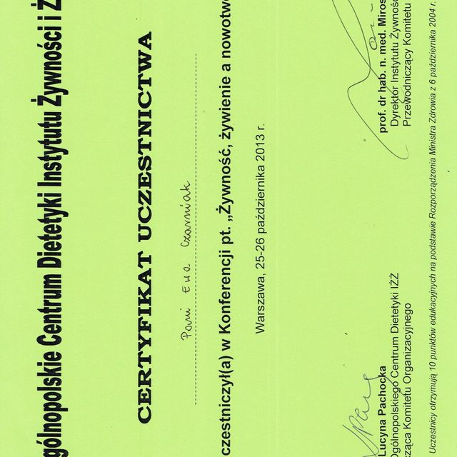 Powiększ obraz: certificate 9