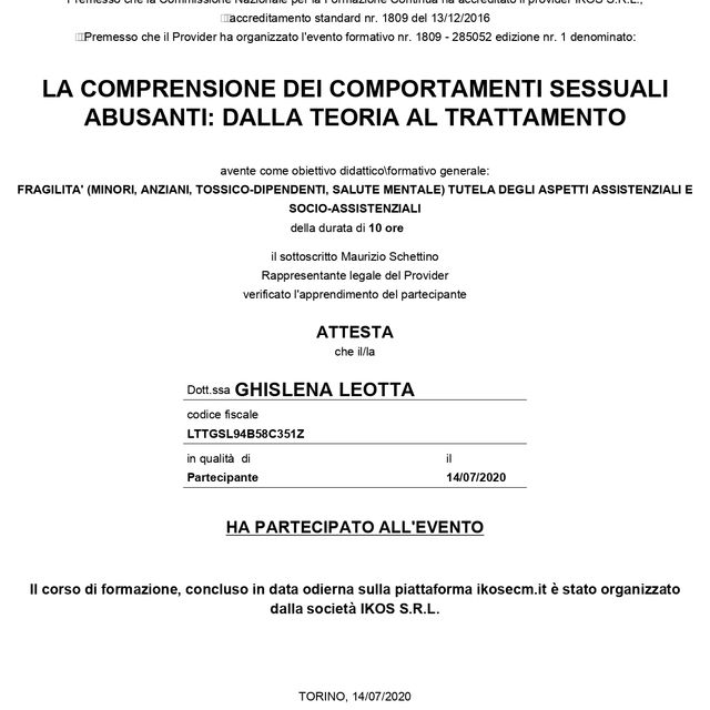 Ingrandire l'immagine: certificate 5