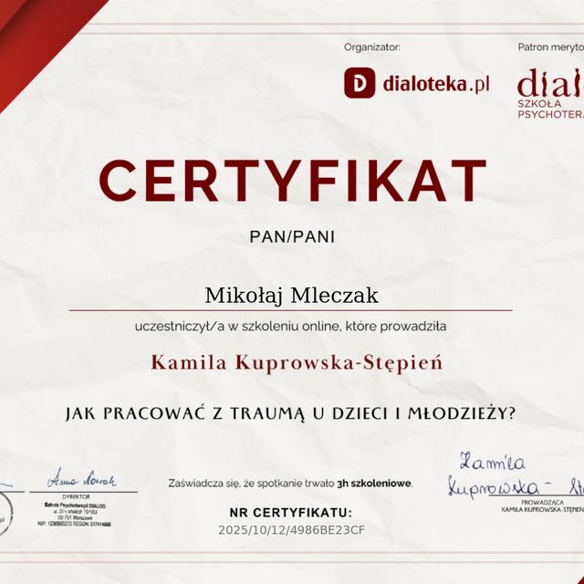 Powiększ obraz: certificate 36