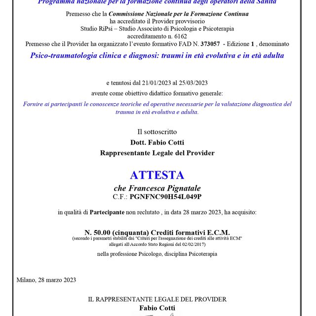 Ingrandire l'immagine: certificate 5