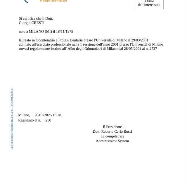 Ingrandire l'immagine: certificate 1