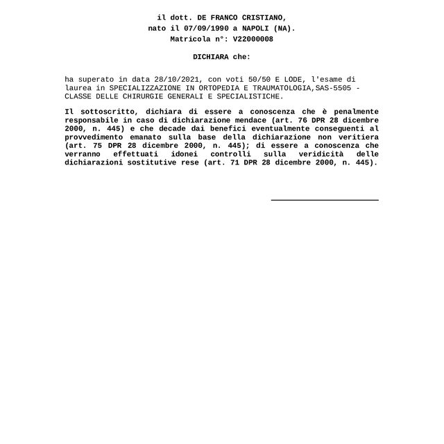 Ingrandire l'immagine: certificate 1