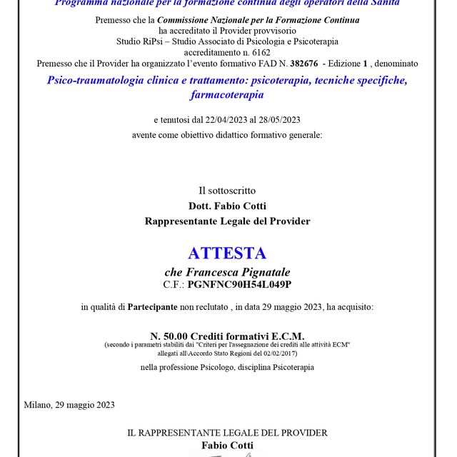 Ingrandire l'immagine: certificate 6