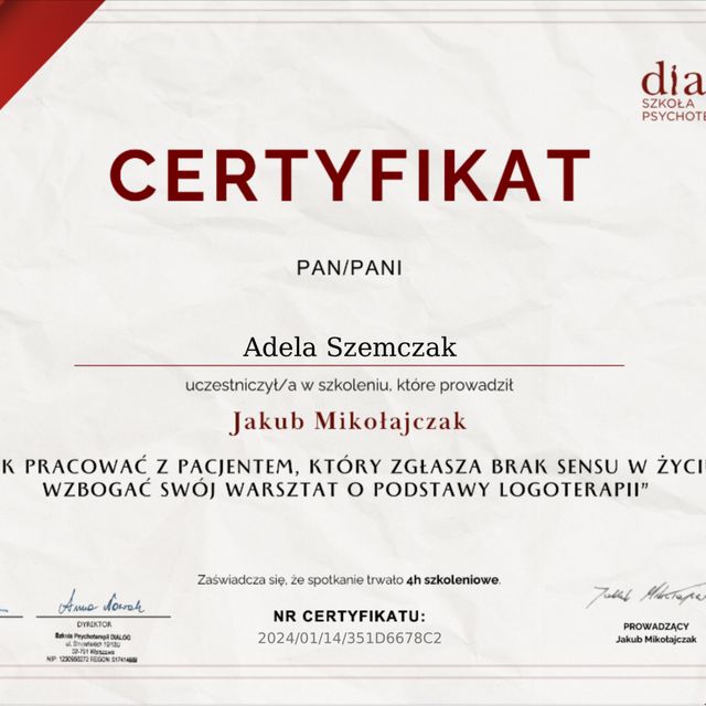 Powiększ obraz: certificate 1