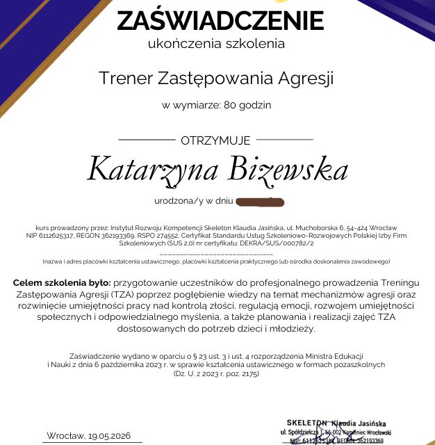 Powiększ obraz: certificate 5